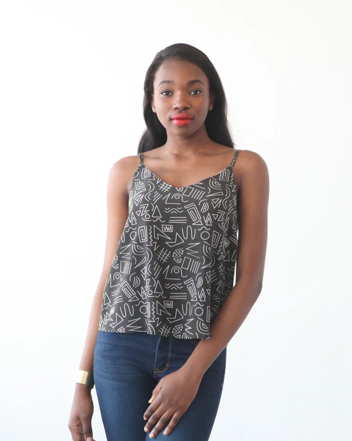 Ogden Cami / 0-18 / Printed Pattern - Image 3
