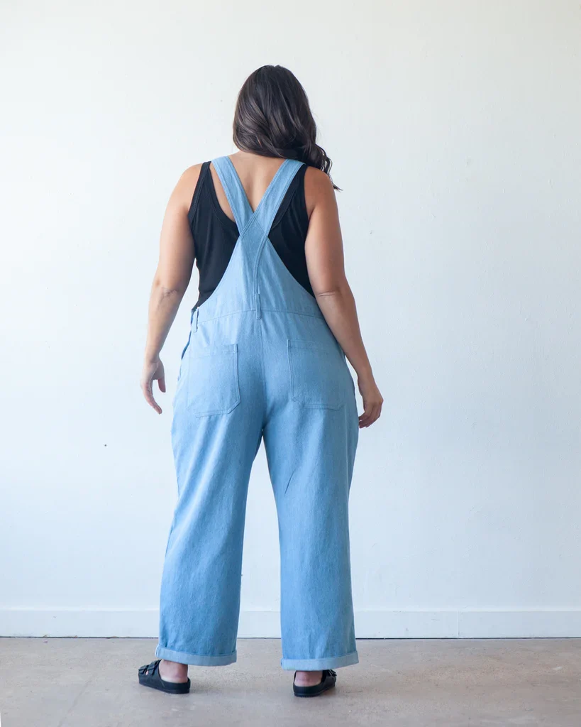 Riley Overalls / Curvy / Printed Pattern - Image 4