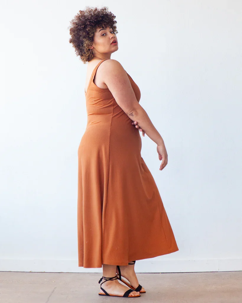 Zoey Tank & Dress / Curvy / Printed Pattern - Image 7