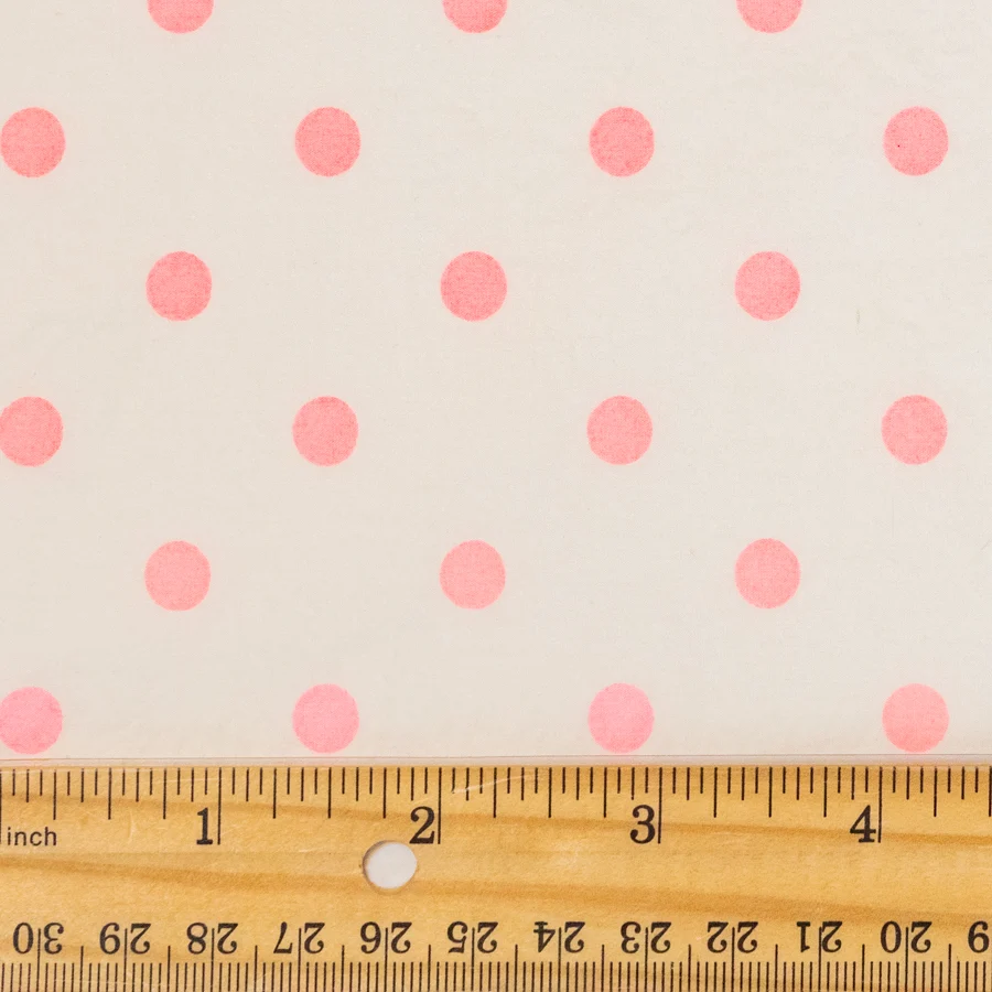Washed Small Polka Dot Poplin / Pink - Image 3