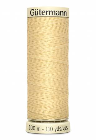 White & Offwhite Sew-all Thread 100m / 815 Canary