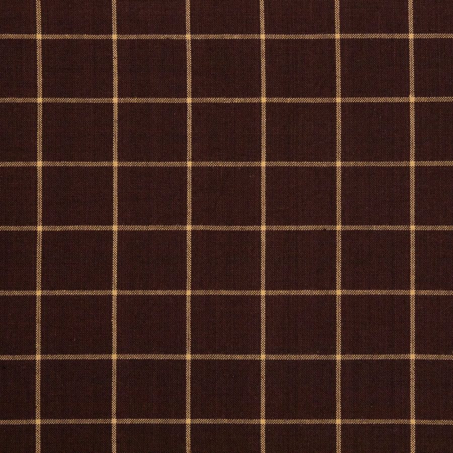 Windowpane Plaid / Brown - Image 2