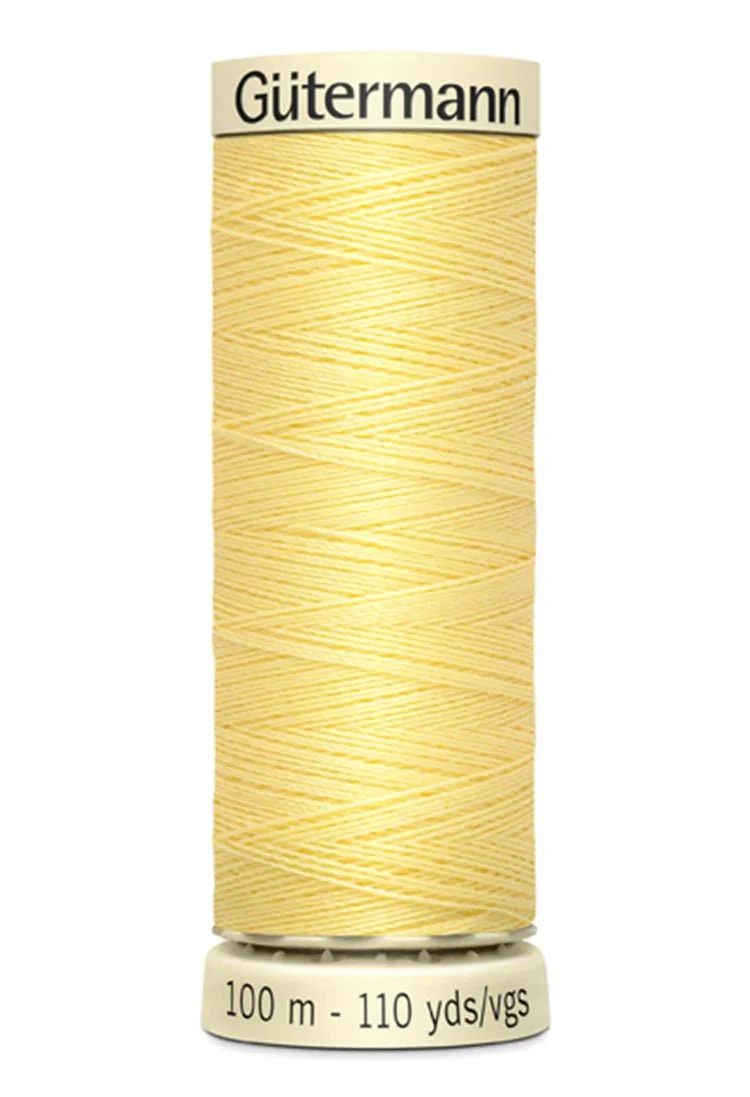 Yellow Sew-all Thread 100m / 805 Cream - Image 2